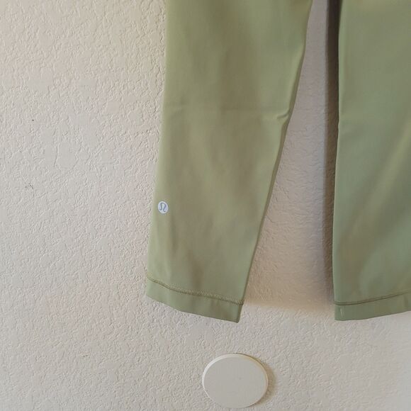 Lululemon Swift Speed HR Crop Leggings Womens 4 21" Reflective Yoga Gym W6CBKS - Picture 3 of 10